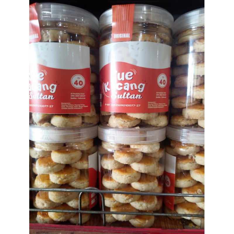 

Kue Kacang Sultan isi 40 / Roti Kacang / Oleh Oleh Magelang Temanggung Wonosobo Yogyakarta / Keripik Kerupuk Cemilan Snack