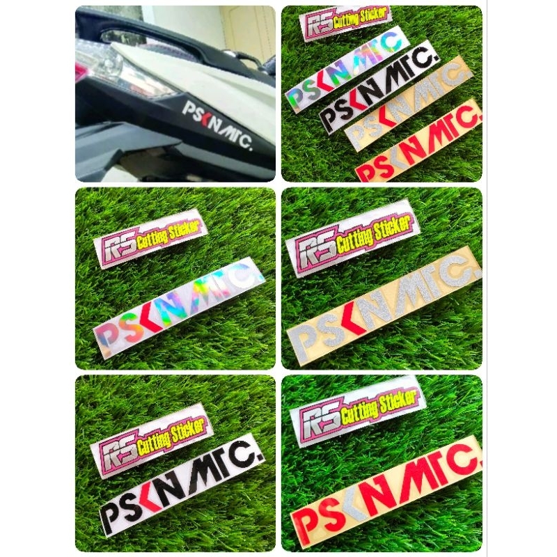 sticker psknmtc sticker cutting 14 x 2,5 cm