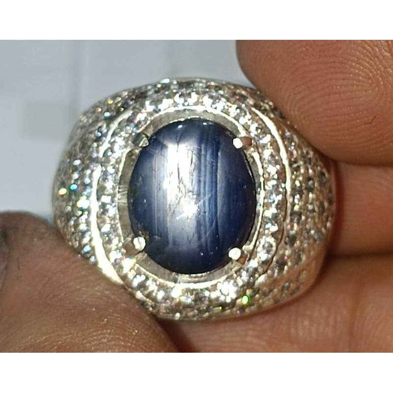 Star blue sapphire