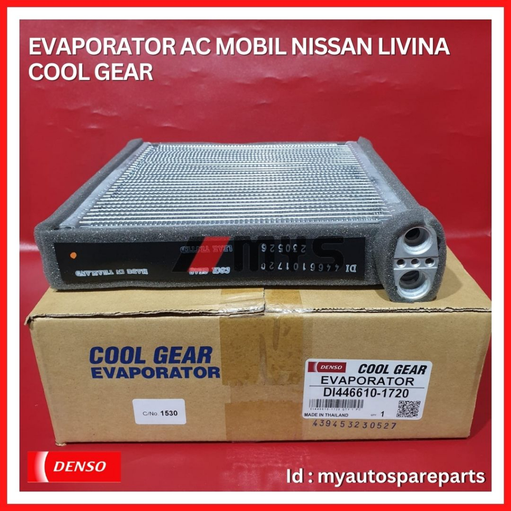 EVAPORATOR COOLING AC Mobil Nissan Livina Grand Livina ASLI DENSO COOL GEAR