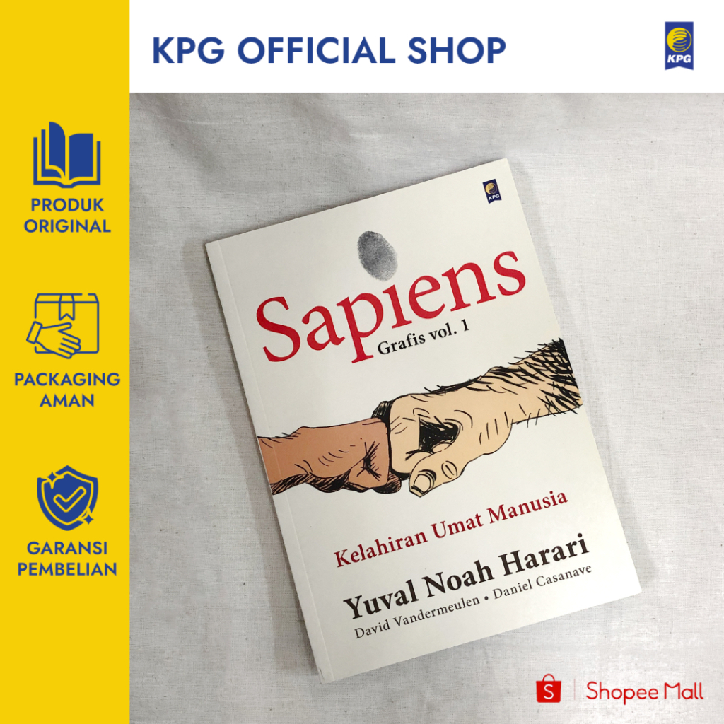 KPG - Sapiens Grafis vol.1: Kelahiran Umat Manusia (Yuval Noah Harari)