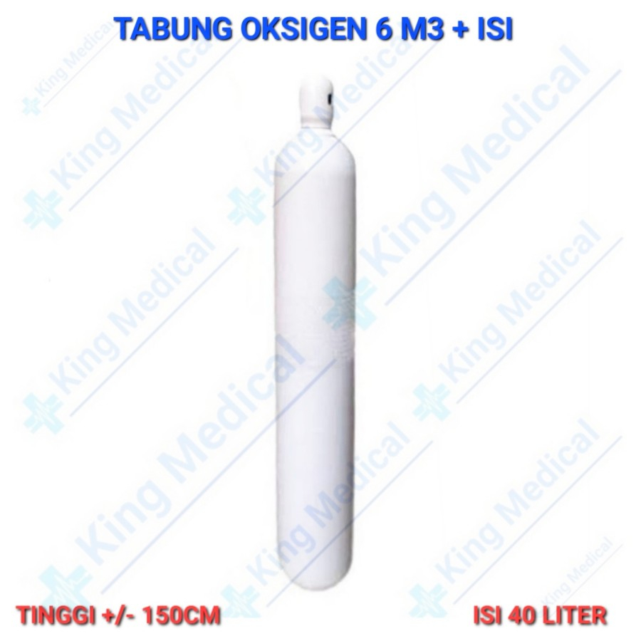 Tabung Oksigen 6 m3 /6m3 + isi