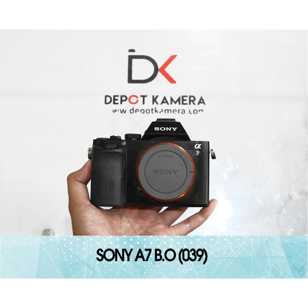 ( DEPOT KAMERA ) Second - Kamera Sony A7 body only kode 039
