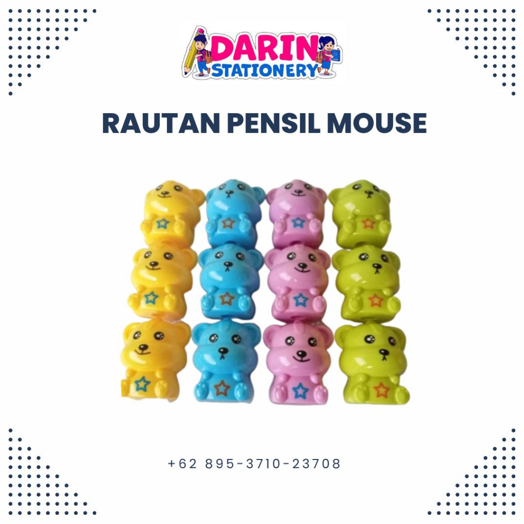 

Pencil Sharpener mouse/ rautan pensil TR 3062