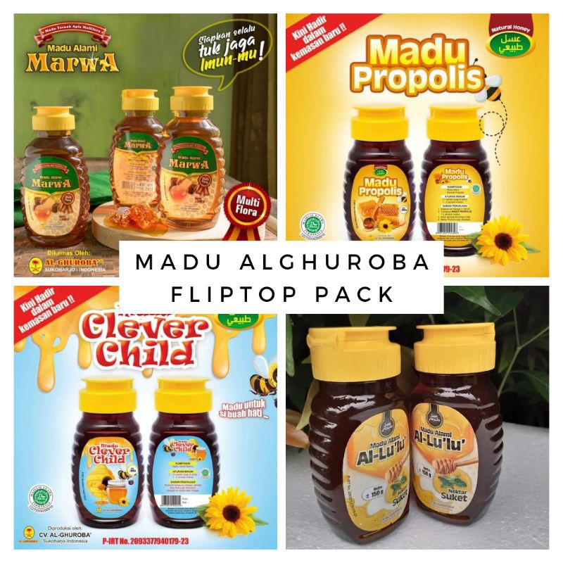 

MADU MURNI 100% ALAMI / MADU MULTIFLORA / MADU PROPOLIS TRIGONA / MADU ANAK CLEVER CHILD / MADU RANDU / MADU MARWA AL GHUROBA / MADU TJ PACKING / MADU TRAVEL SIZE