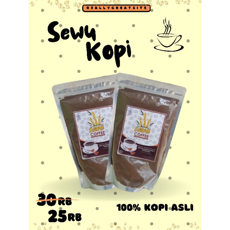 

Kopi Bubuk Sewu kopi