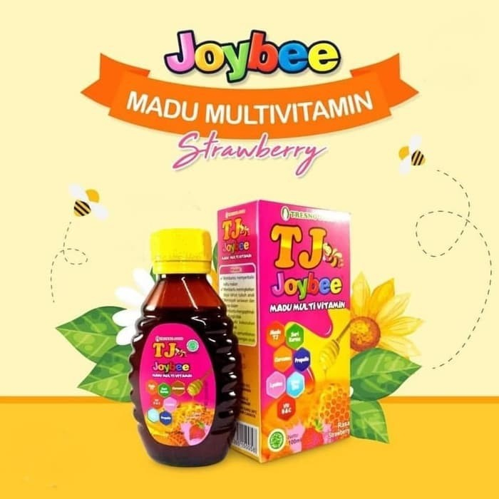 

TJ Joybee Madu Multivitamin 100 ml Tresno Joyo - Strawberry