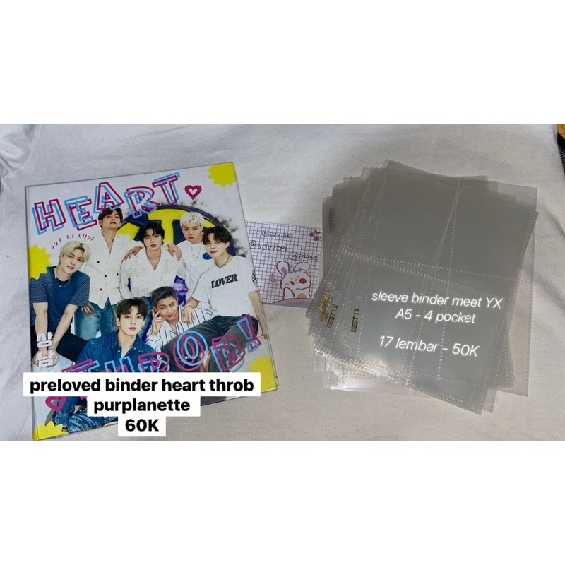 

Sleeve Binder Meet YX A5 - 4 pocket