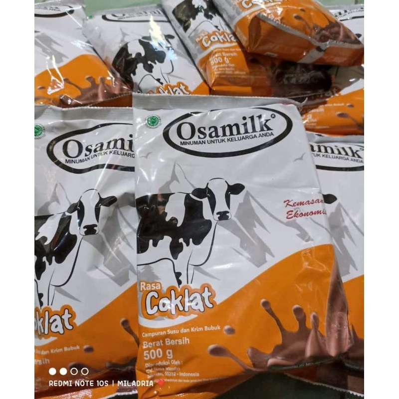 

Osamilk Susu Penggemuk Badan 500gr Coklat