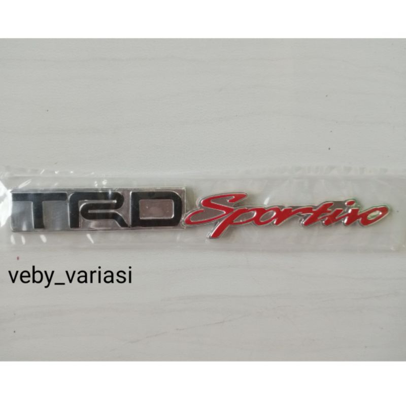 Emblem Trd Sportivo universal / emblem logo trd