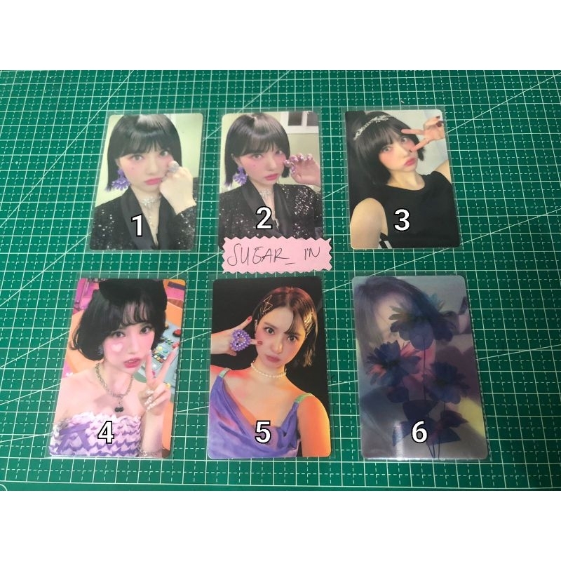 [Ready Stock] Photocard VIVIZ Beam of Prism BOP Eunha Sinb Umji Lenti Grup POB KTOWN OFFICIAL