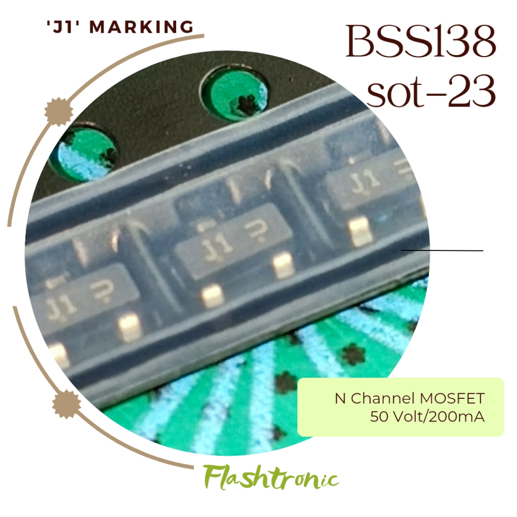 BSS138 J1 marking N-Mosfet