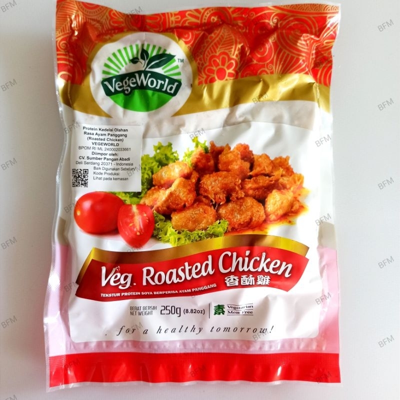 

Vege Vegeworld Roasted Chicken 250 Gr