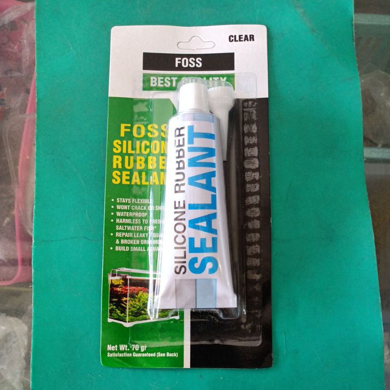

Lem Sealant Odol 35 gram & 70 gram Silikon Kaca Bening Aquarium Odol Pelapis Perekat Kecil Plototan Silen Best jendela spion Etalase Penyambung Pengisi Rongga Rubber Penempel Logam Metal Kayu Plastik Karet Anti Bocor Penambal Tambal Kuat Anti Rembes Bau