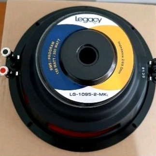 Speaker 10 inch Legacy 1095-2 Subwoofer