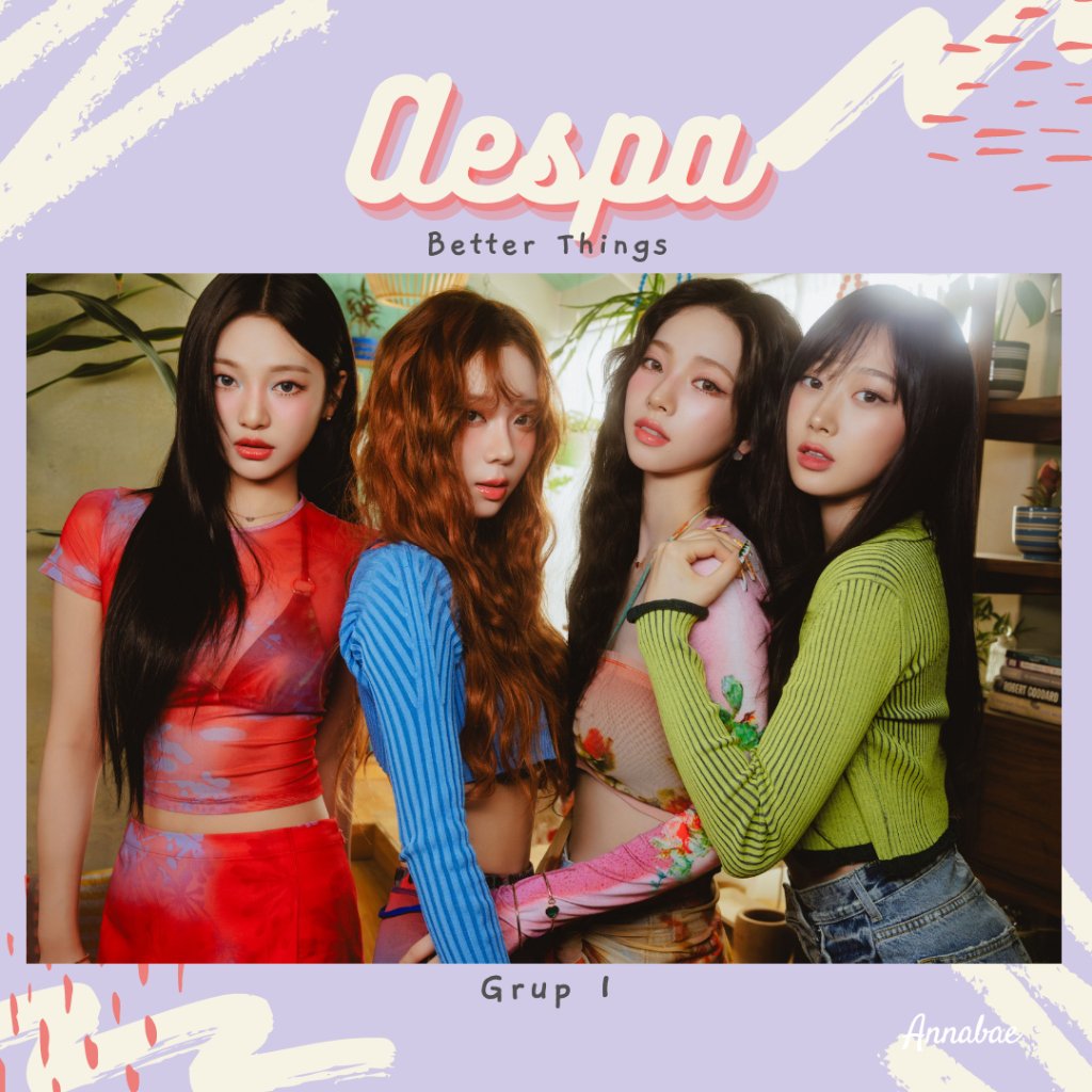 Poster Aespa Better Things Ver 1