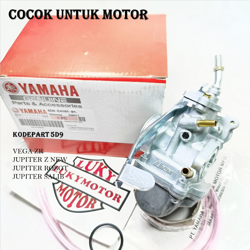 CARBU KARBURATOR 5D9 YAMAHA VEGA ZR , JUPITER Z ROBOT, JUPITER Z , JUPITER  NEW YAMAHA MIKUNI KODE 5