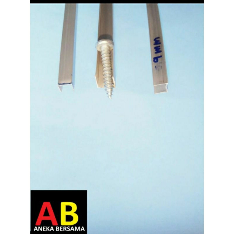 Custom Lis U Aluminium 9mm silver