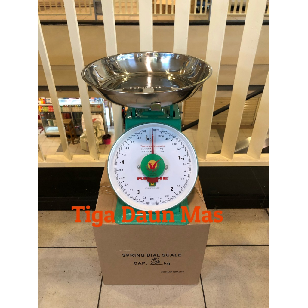 Timbangan Duduk Jarum Kualitas Vietnam Renhe 5 Kg Besar