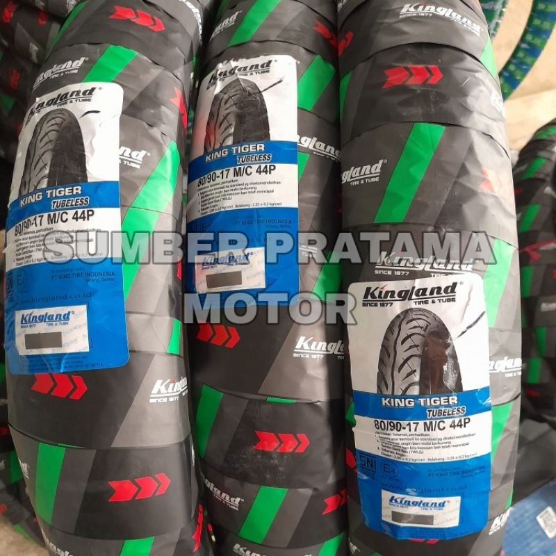 Ban motor tubles kingland king tiger 80/90-17 ban motor ring 17