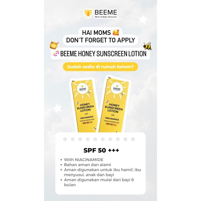 Sunscreen beeme