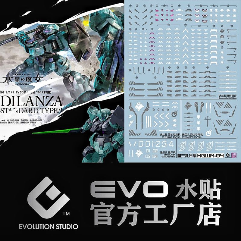 HG GUEL'S DILANZA/DILANZA STANDART TYPE (LAUDA'S) WATER DECAL EVO SIMP