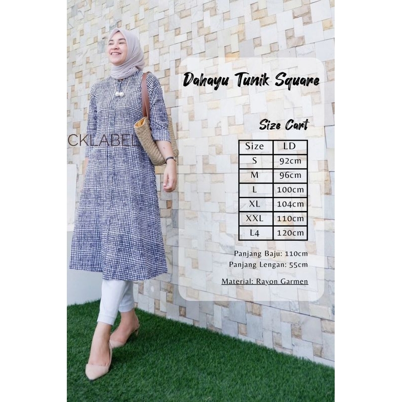 Dahayu Tunik Square by NCK Label ori