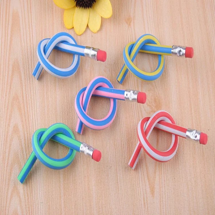 

R&M Toys Pensil flexsible lentur pensil gulung anak sekolah / wedding sovenir