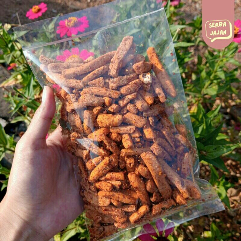 

Basreng Stik Bastik Pedas 250gr