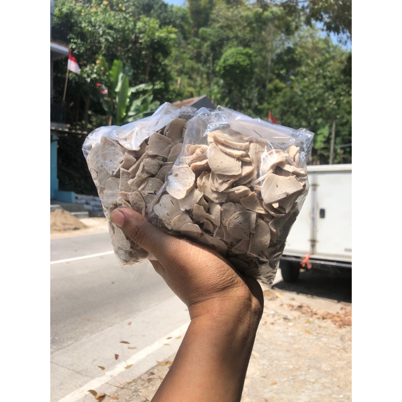 BASRENG MENTAH KERING 500 GRAM BAHAN SEBLAK