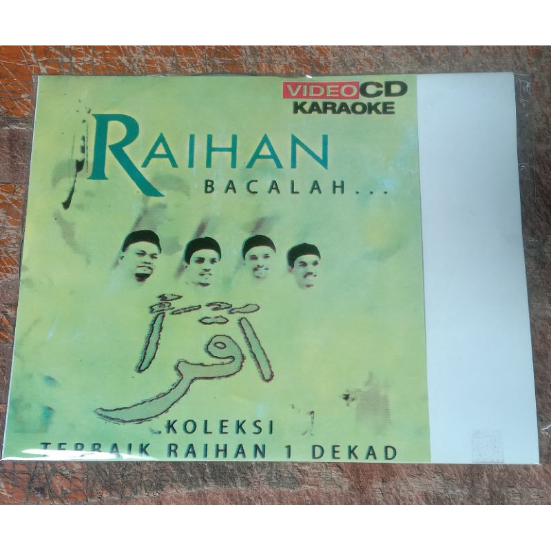Kaset Vcd lagu religi koleksi terbaik Raihan