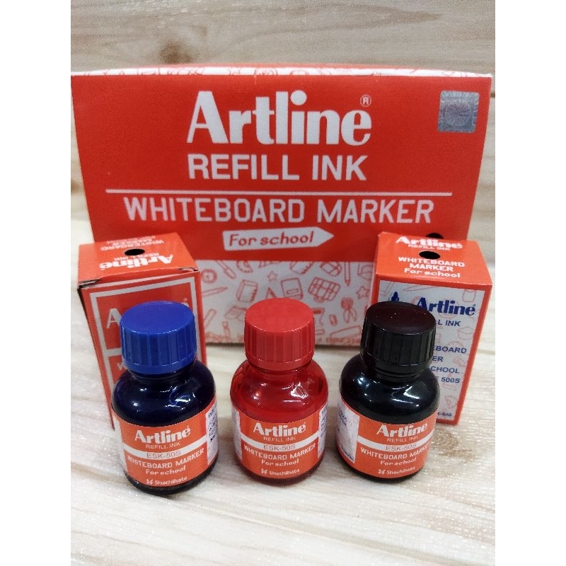 

ISI TINTA SPIDOL/REFIL TINTA SPIDOL PAPAN TULIS WHITEBOARD MERK ARTLINE