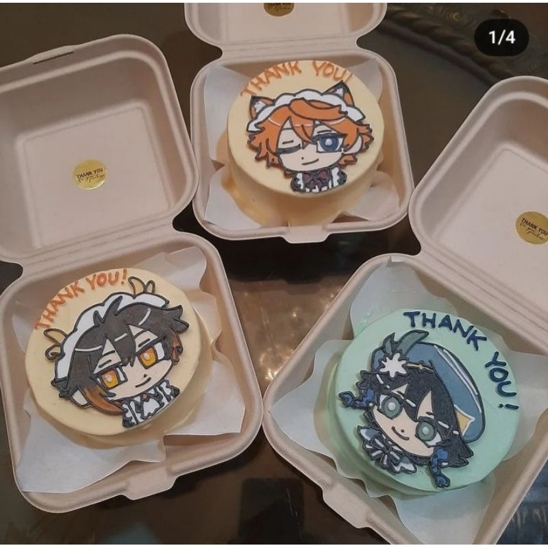 

Bento Cake - Character/Lukis (order paling lambat H-3)