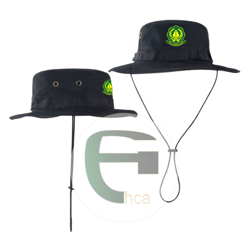 Topi Rimba Bucket Hat Polisi Kehutanan POLHUT