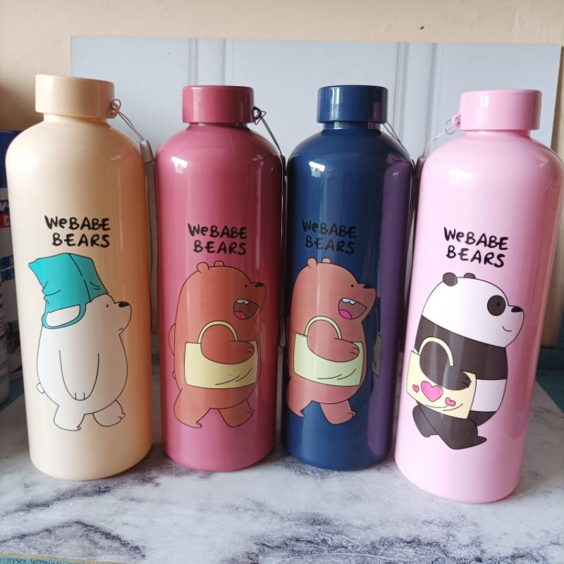 Botol Minum 1 Liter Botol Minum Plastik Botol Minum Kekinian Viral