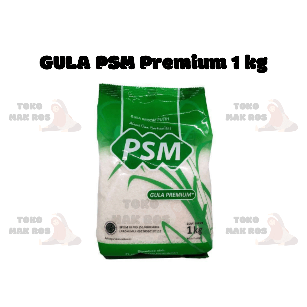 

PSM Gula Pasir Kristal Putih Premium 1 kg