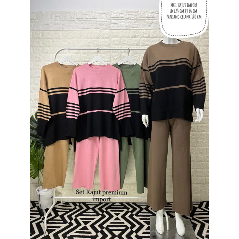 set rajut premium