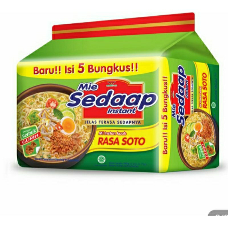 

SOTO SEDAP MIE INSTAN ISI 5 PCS