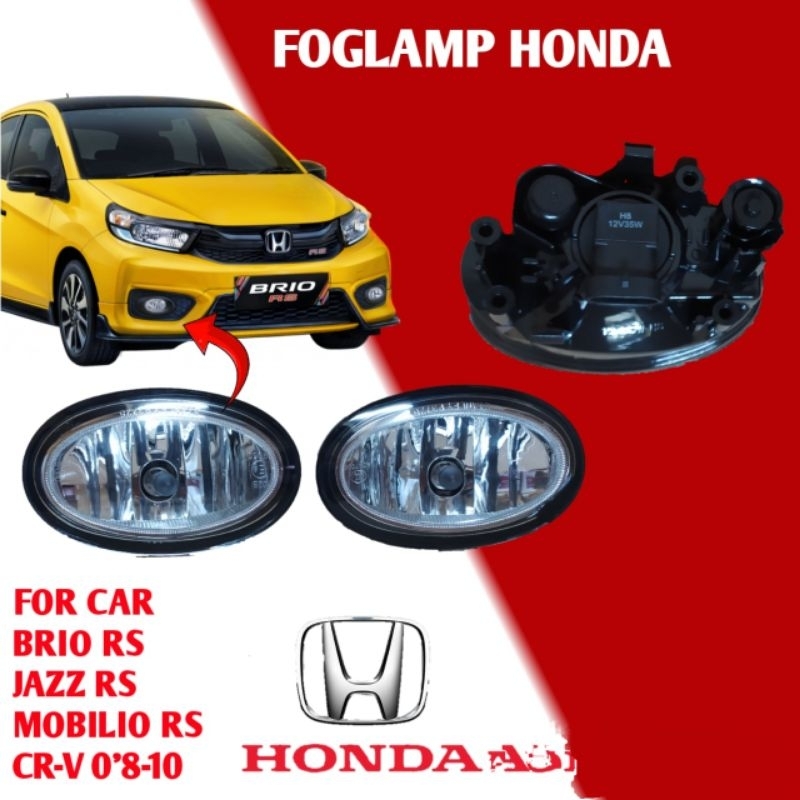 LAMPU FOGLAMP HONDA BRIO RS JAZZ RS MOBILIO RS KANAN