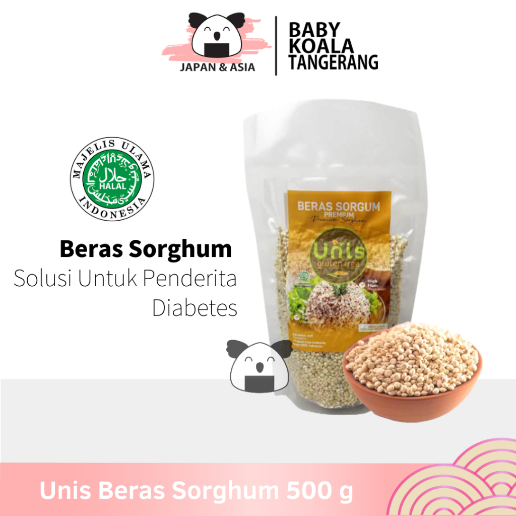 

UNIS Beras Sorgum Premium 500 g Halal.