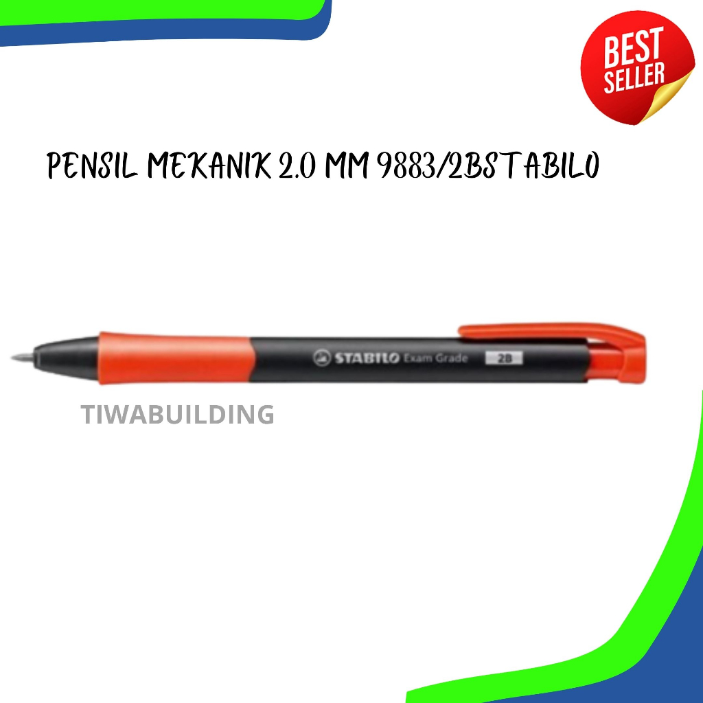 

PENSIL MEKANIK 2.0 mm 9883/2B STABILO EXAM GRADE FOR COMPUTER