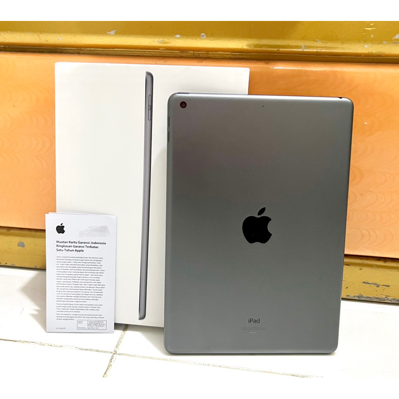 Fullset Apple iPad Gen 9 Wifi 64GB Gray Garansi iBox On Panjang Maret 2024 baru dipakai tablet tab iphone 12 11 13 14 pro max promax air pro 2 3 4 5 6 7 8 9th generation 10 murah like new second preloved bnib inter second preloved prelove grey
