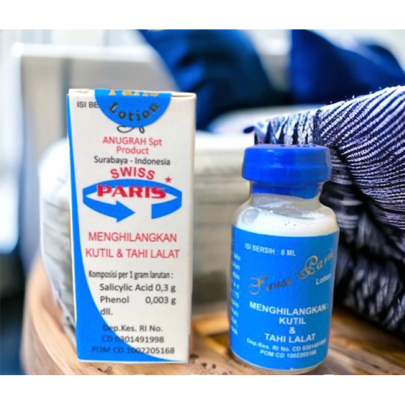 SWISS PARIS LOTION MENGHILANGKAN TAHI LALAT DAN KUTIL TANPA OPERASI