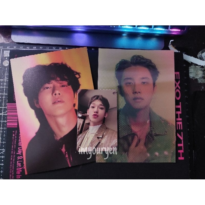 postcard lenti D.O. Suho Pc pout Chen Exist EXO Pb X