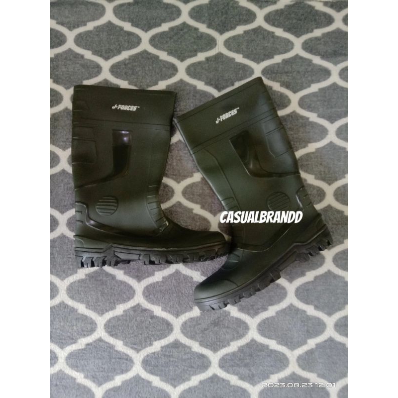Sepatu Karet Proyek Boots Jatah TNI J Forces