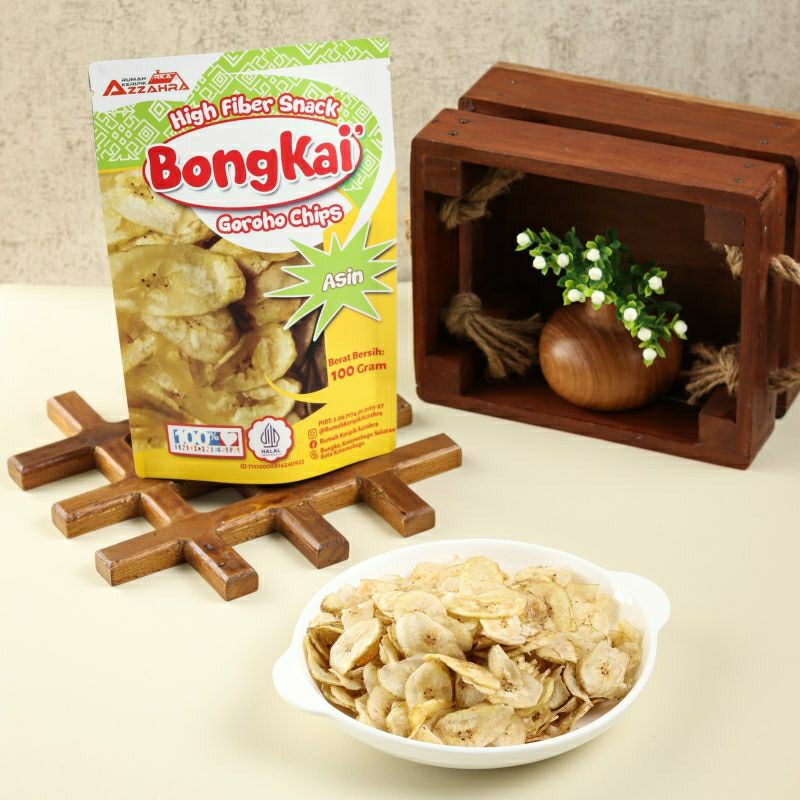 

keripik Goroho Bongkai' (Asin )