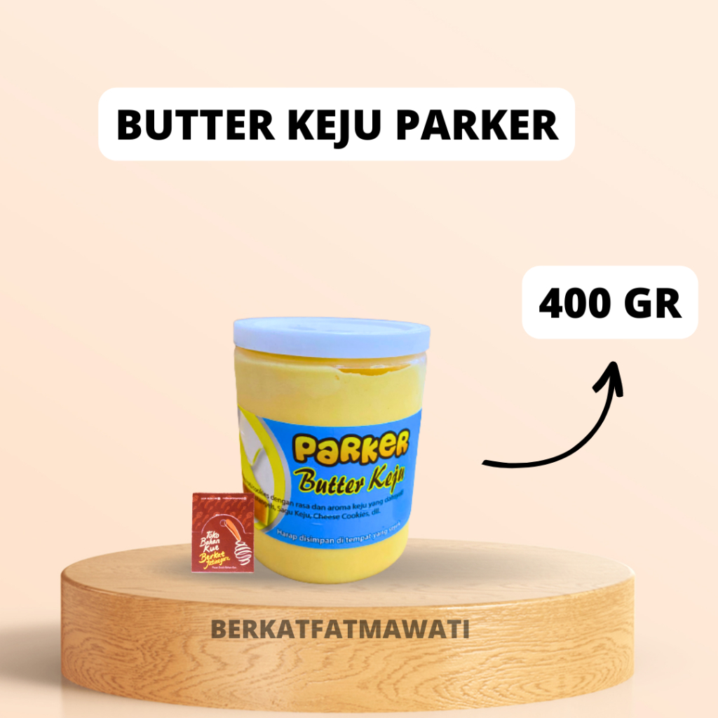 

BUTTER QEJU PARKER 400 GRAM / BUTTER KEJU