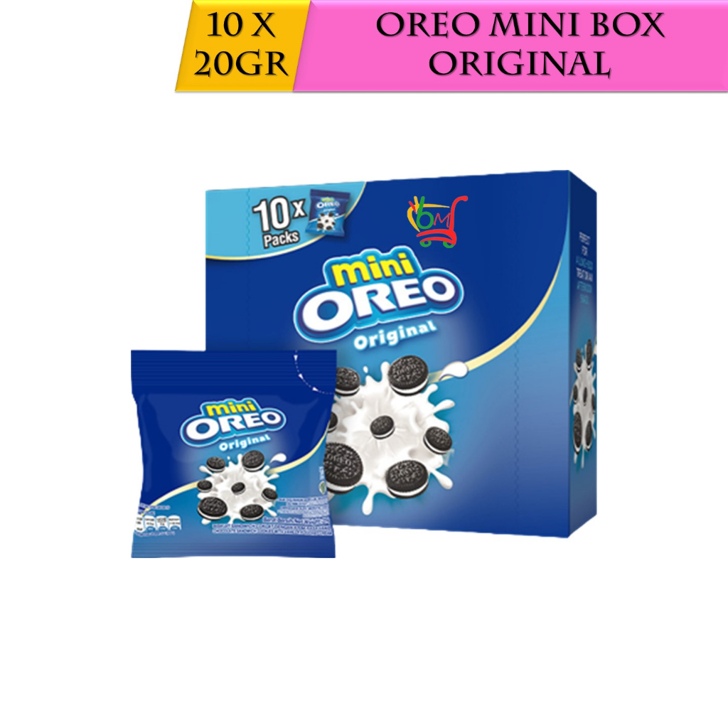 

Oreo Mini Original Kemasan Box Isi 10 Sachet