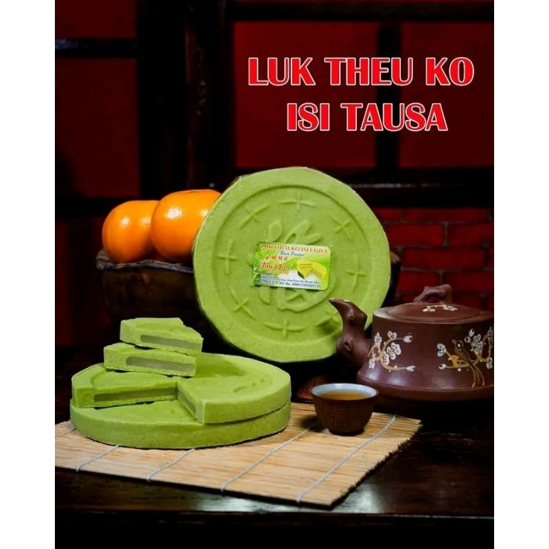 

Luk Theu Ko isi Tausa Rasa Pandan / Luk Thew Koh / Kue Bulan Singkawang / Mooncake Kalimantan / Moon Cake HALAL