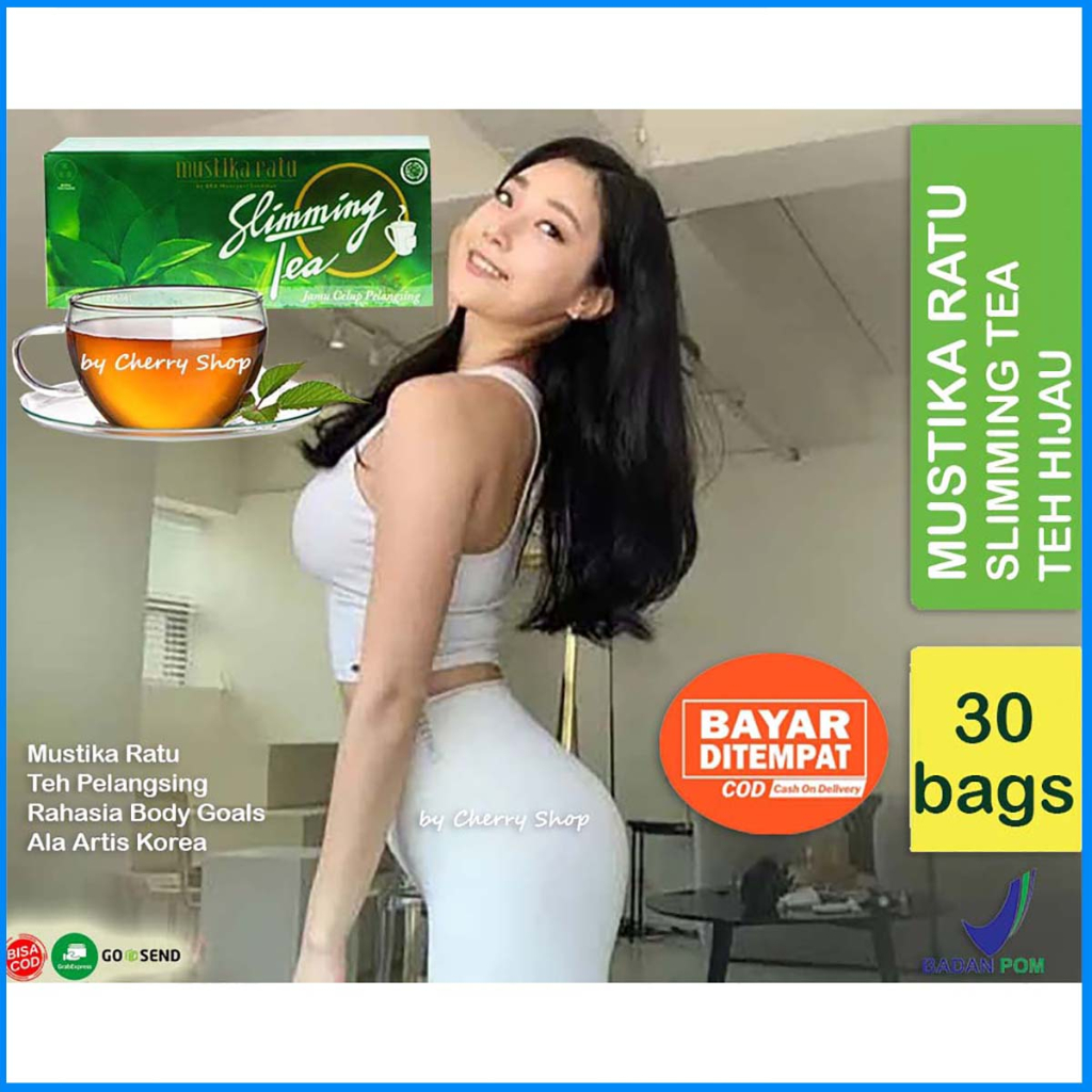 

[30 BAGS] [TEH PELANGSING] Mustika Ratu Slimming Tea | Teh Pelangsing | Teh Hijau 30 bags